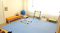理学療法を行う部屋の様子です